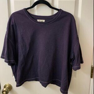 Madewell Oversized Crop Tee